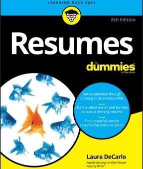 Resumes for Dummies Hot on Sale