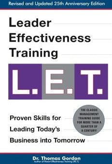 Leader Effectiveness Training L.e.t. For Discount