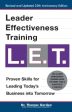 Leader Effectiveness Training L.e.t. For Discount