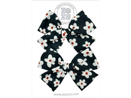 Navy Daisy :: Mini Voyager Pigtail Set For Discount