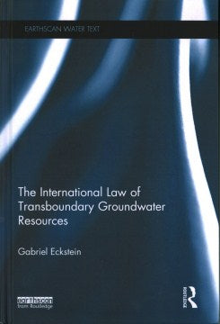 The International Law of Transboundary Groundwater Resources Fashion