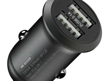 Car Charger Wp C20(Black) Online Hot Sale