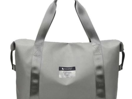 Coconut Bold Expanding Travel   Gym bag(Grey) on Sale