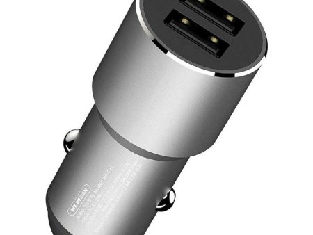 Wk Car Charger Wp-C21(Silver) For Discount