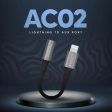 Coconut AC02 Lightning to 3.5mm AUX Adapter Connector, High Quality Audio Lightning to Jack (Pack Of 2) Fashion