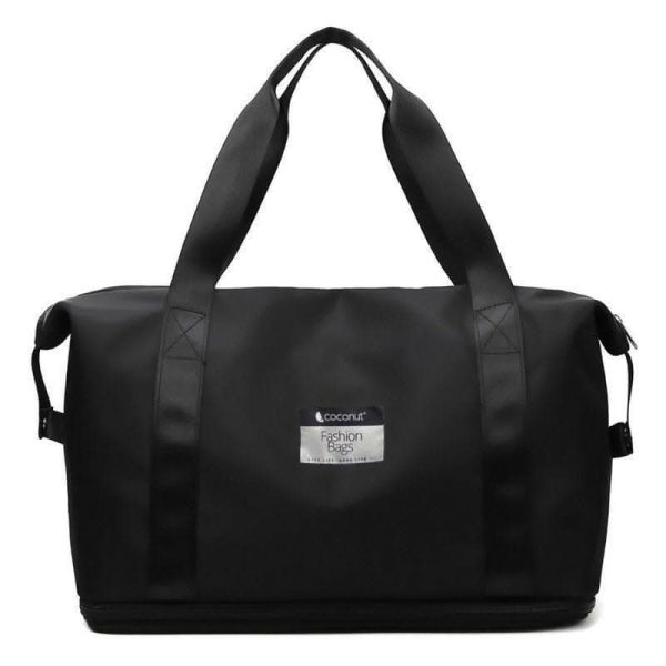 Coconut Bold Expanding Travel   Gym bag(Black) For Sale