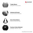 Coconut Bold Expanding Travel   Gym bag(Black) For Sale